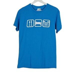 UCLA Blue Short Sleeve Tee T-shirt